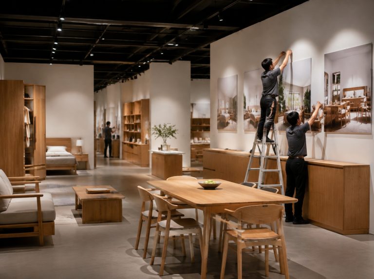 应城企业展厅与文化墙设计施工
